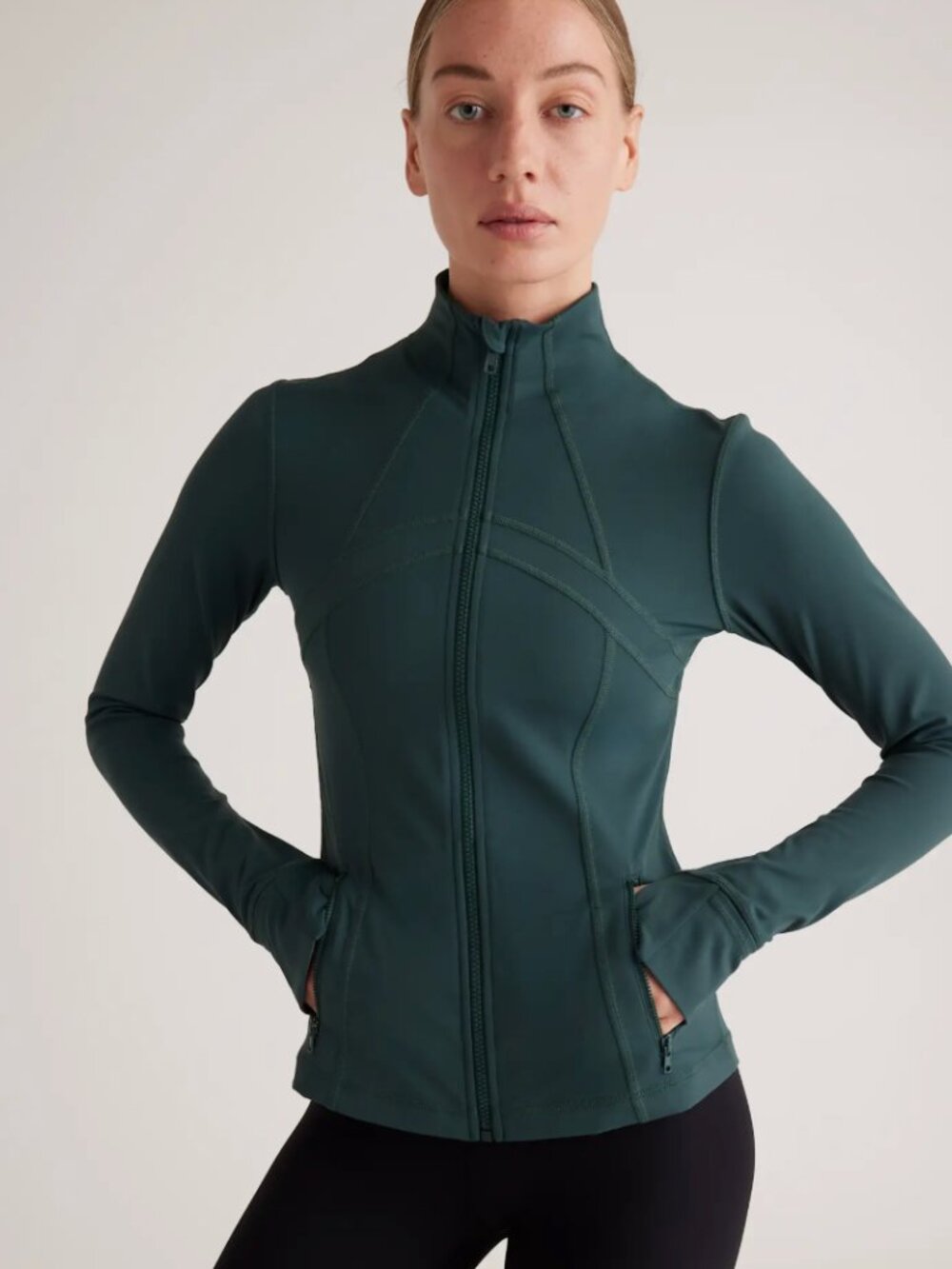 NEW Quince Slim Fit Jacket, Forest Green, XS